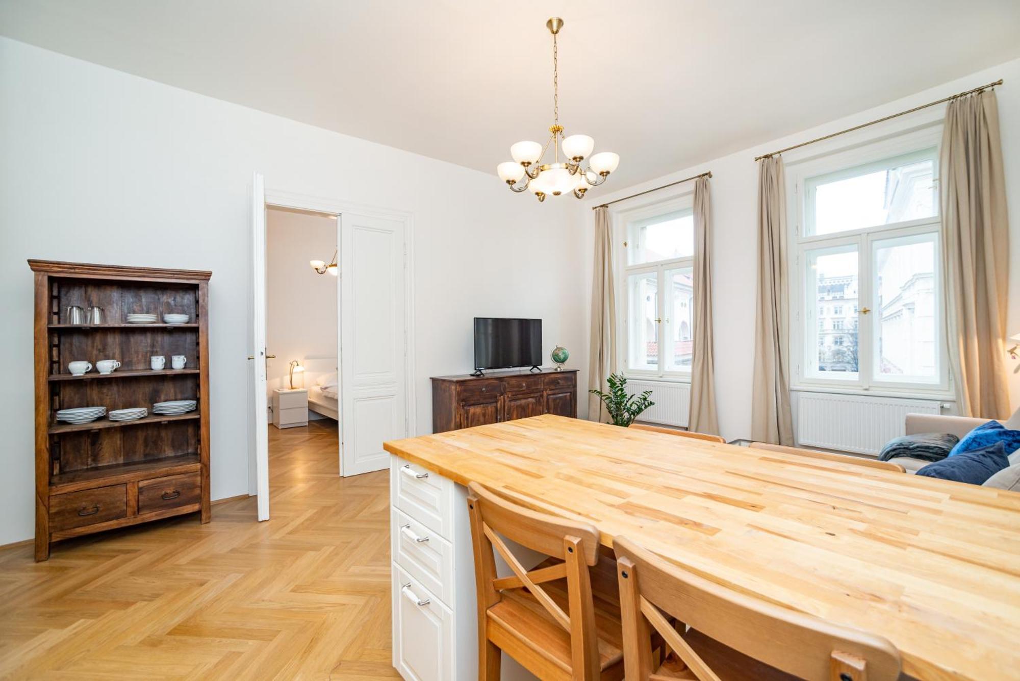 פראג Quiet Apartment In The Old Town מראה חיצוני תמונה